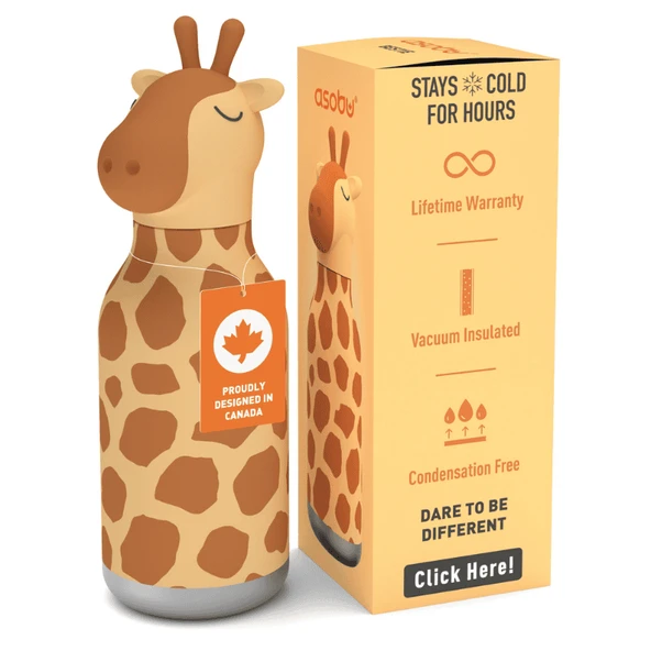 Asobu Bestie Bottle - Giraffe - Resim 7
