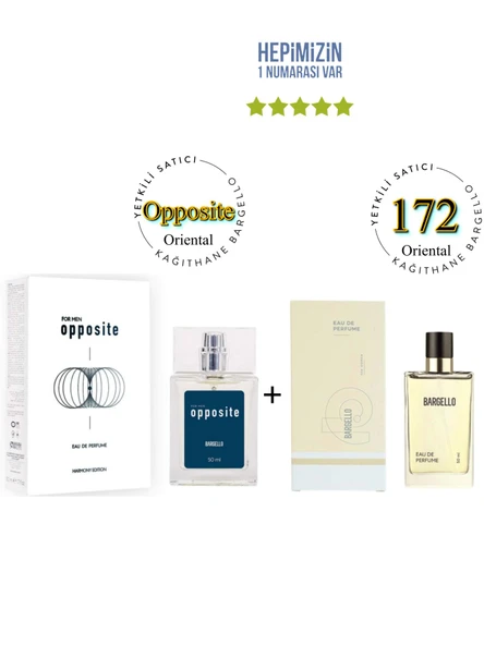 Opposite + 172 Erkek / Kadın Parfüm Edp 50 ml Oriental - Mnmsopp172 ürün görseli 1