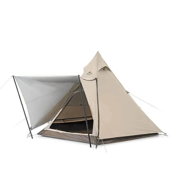 Naturehike Moğol Glamping 4 Kişilik Piramid Çadır ürün görseli 1