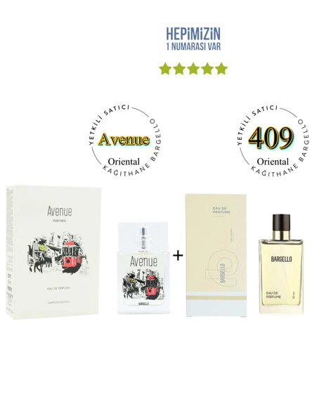 Avenue + 409 Erkek / Kadın Parfüm Edp 50 ml Oriental - Mnmsave409 ürün görseli 1
