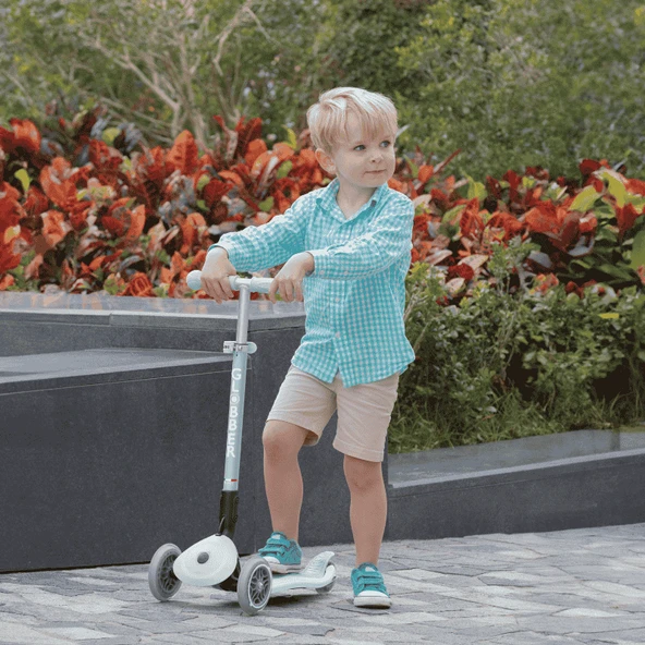 Globber Go Up Plus Ecologic Katlanabilir Scooter - Pistachio - Resim 10