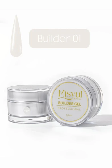 Misyul Protez Tırnak Jeli 01 Builder Gel 30 ml ürün görseli 1