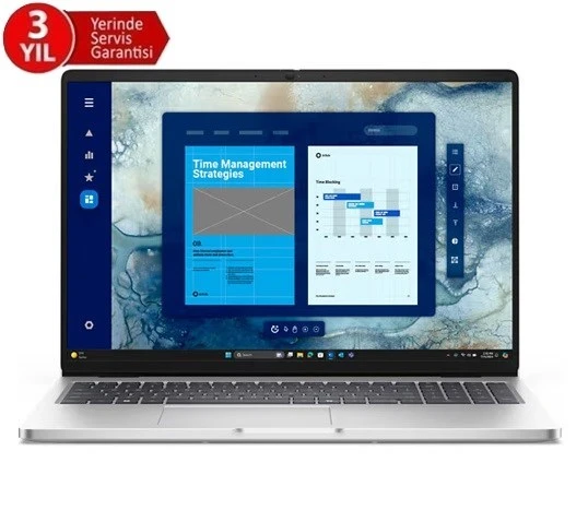Dell Pro 16 Ultra5 235U-16''-16G-512SSD-W11Pr ürün görseli 1