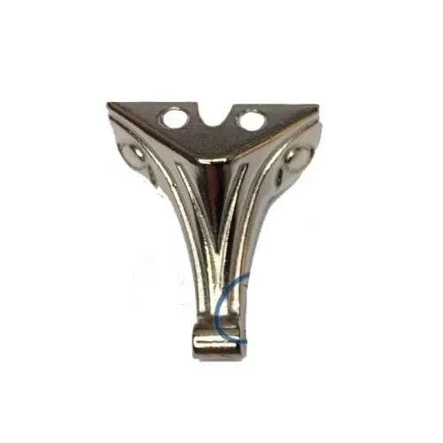 Moda Ahşap Sandık Ayağı, Kutu Ayak 2,5 Cm - Nikel, 100 Adet ürün görseli 1