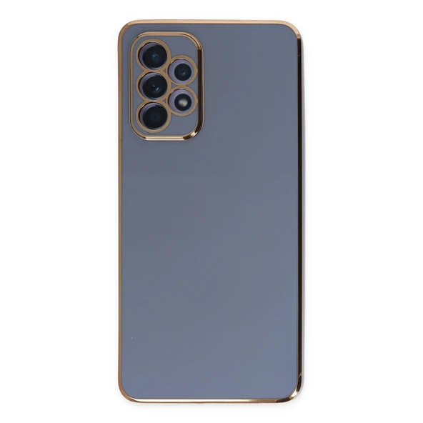 Samsung Galaxy A52 Kılıf Volet Silikon - Mavi ürün görseli 1