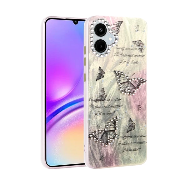 Samsung Galaxy A06 Kılıf Blade Aynalı Desenli Kapak - Desen 6 ürün görseli 1
