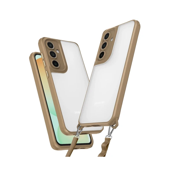 Samsung Galaxy A55 5g Kılıf Penta Silikon Kılıf - Çöl Titanyum ürün görseli 1