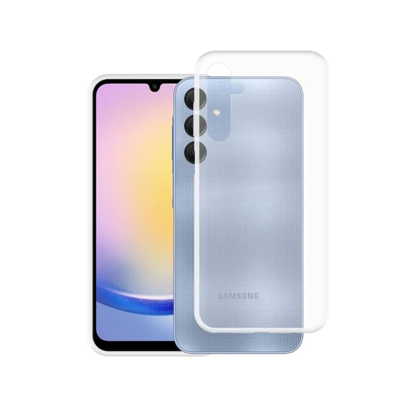 Samsung Galaxy A25 5g Kılıf Lüx Şeffaf Silikon ürün görseli 1
