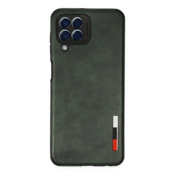 Samsung Galaxy M33 Kılıf Loop Deri Silikon - Yeşil ürün görseli 1