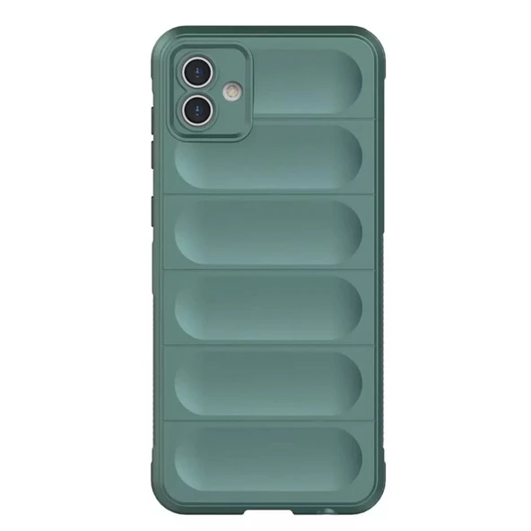 Samsung Galaxy A05 Kılıf Optimum Silikon - Koyu Yeşil ürün görseli 1