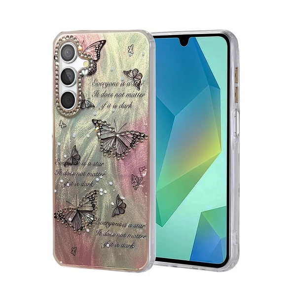 Samsung Galaxy S25 Plus Kılıf Blade Aynalı Desenli Kapak - Desen 6 ürün görseli 1