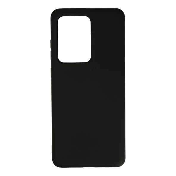 Samsung Galaxy S20 Ultra Kılıf Nano İçi Kadife Silikon - Siyah ürün görseli 1