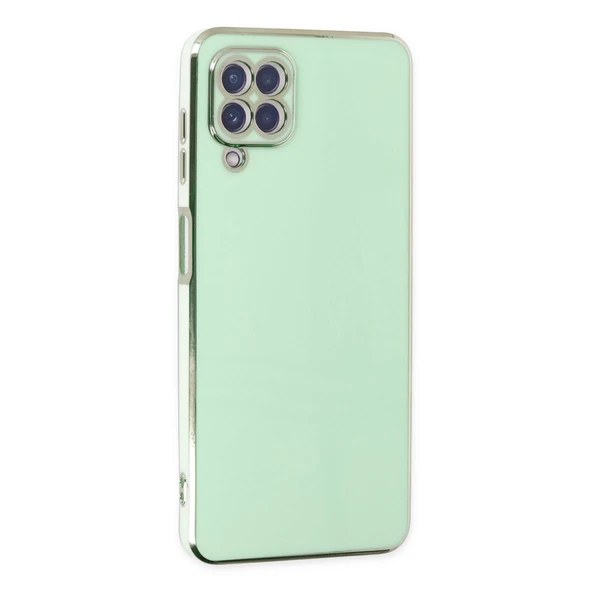 Samsung Galaxy A22 Kılıf Volet Silikon - Açık Yeşil ürün görseli 1