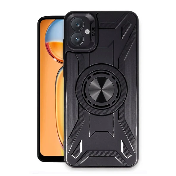 Samsung Galaxy A05 Kılıf Lincoln Silikon - Siyah ürün görseli 1