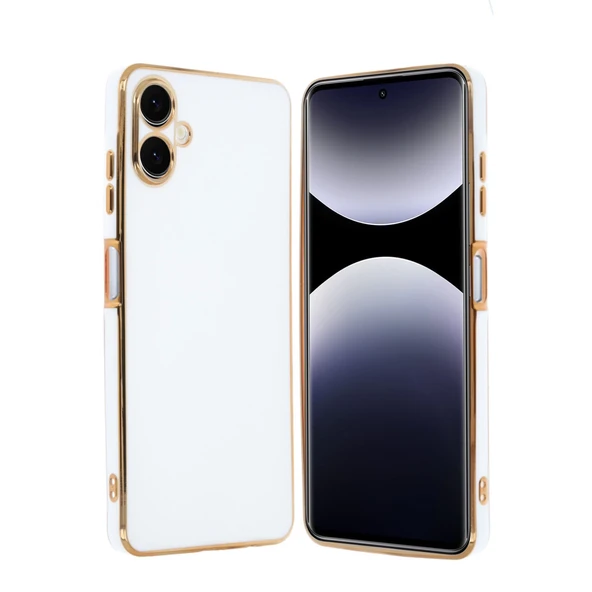 Samsung Galaxy A06 Kılıf Volet Silikon - Beyaz ürün görseli 1