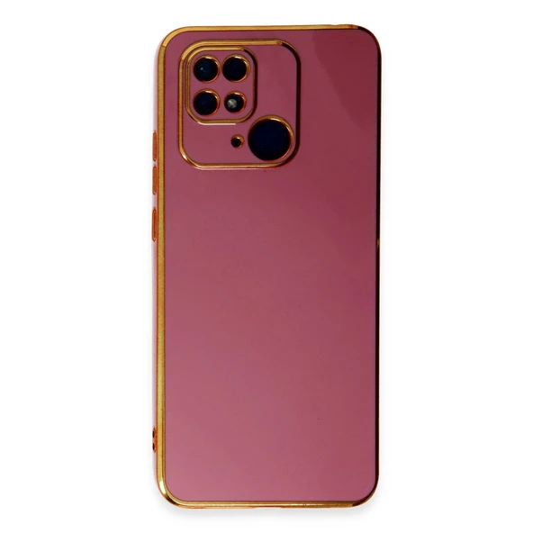 Redmi 10c Kılıf Volet Silikon - Kırmızı ürün görseli 1