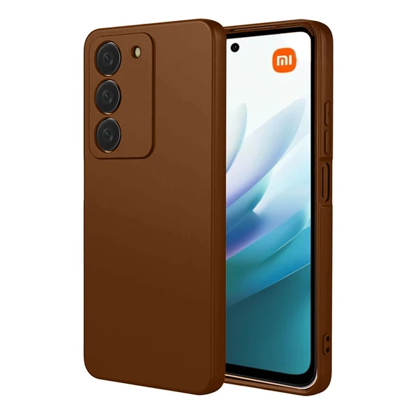 Redmi 15 4g First Silikon - Kahverengi ürün görseli 1