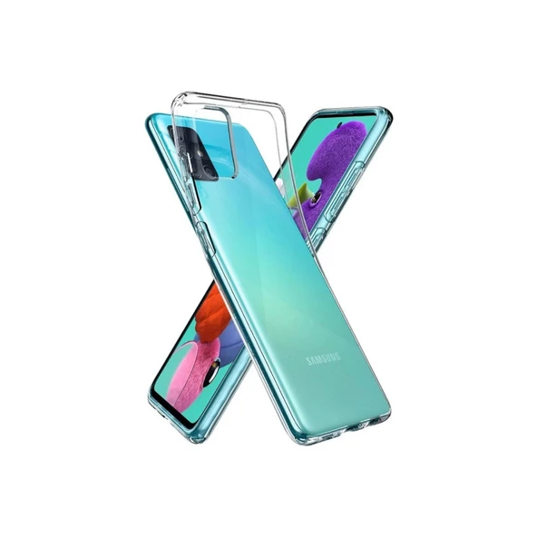 Samsung Galaxy A03s Kılıf Lüx Şeffaf Silikon ürün görseli 1