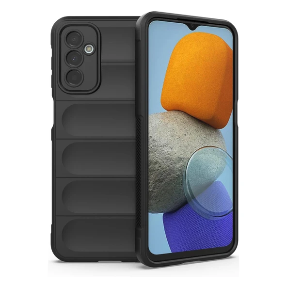Samsung Galaxy M23 Kılıf Optimum Silikon - Siyah ürün görseli 1