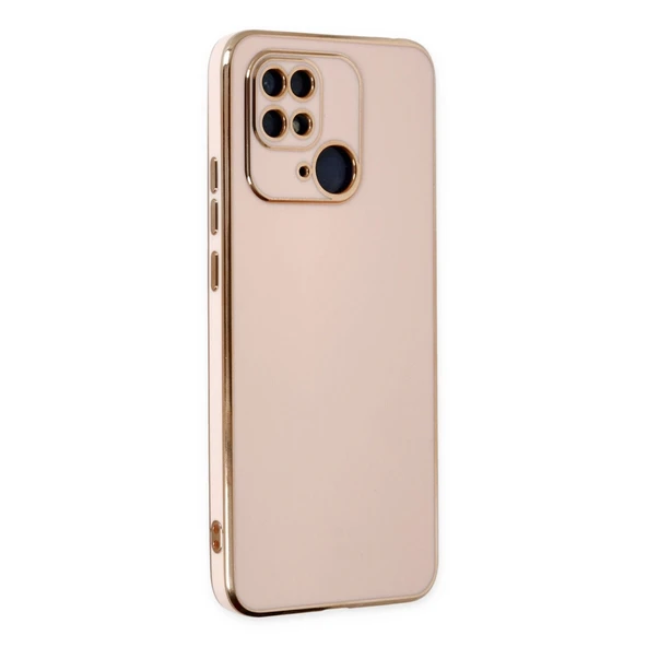 Redmi 10c Kılıf Volet Silikon - Pembe ürün görseli 1
