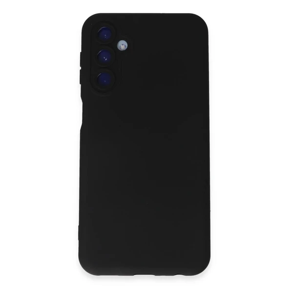 Samsung Galaxy M34 5g Kılıf Nano İçi Kadife Silikon - Siyah ürün görseli 1