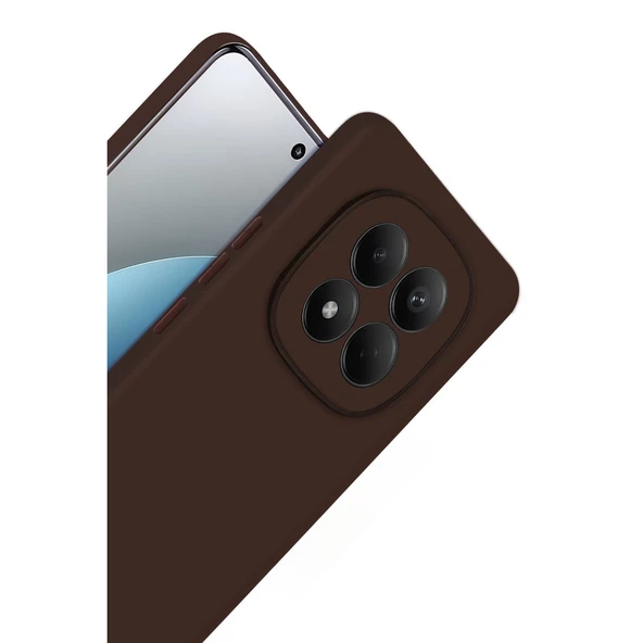 Redmi Note 15 Pro 4g First Silikon - Kahverengi - Resim 4