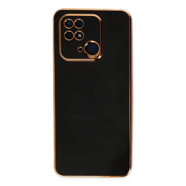 Redmi 10c Kılıf Volet Silikon - Siyah - Resim 2