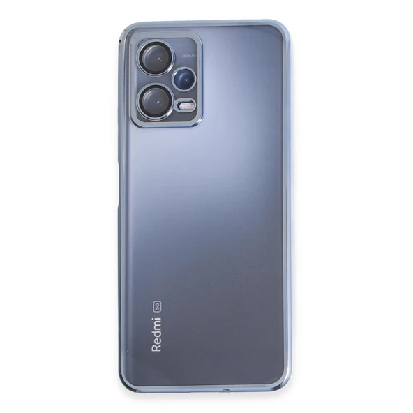 Redmi Note 12 5g Kılıf Lensli Silikon - Açık Mavi ürün görseli 1