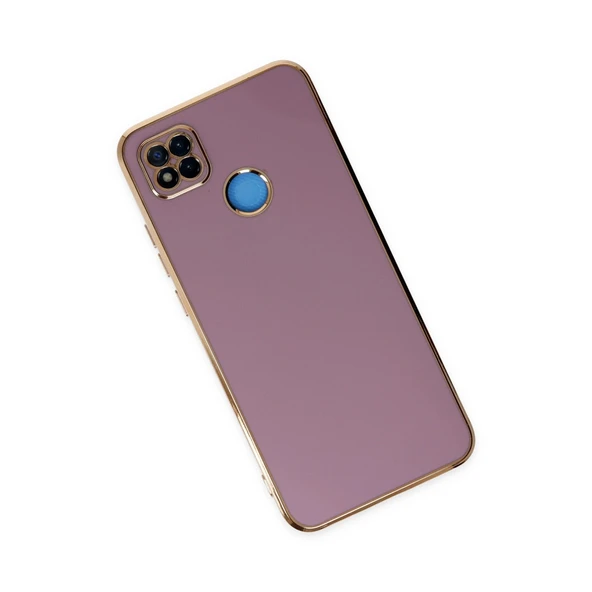 Redmi 9c Kılıf Volet Silikon - Mor - Resim 3