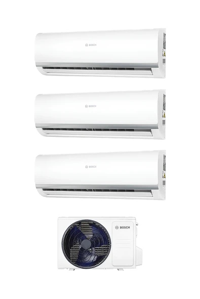 Bosch Multi Split İnverter Klima 42000 Btu 1 Dış + 3 İç Ünite 12000 + 18000 + 24000 Btu ürün görseli 1
