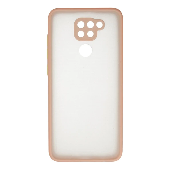 Redmi Note 9 Kılıf Montreal Silikon Kapak - Pembe ürün görseli 1