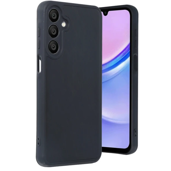 Samsung Galaxy A16 5g Kılıf Aras Deri Kapak - Siyah ürün görseli 1