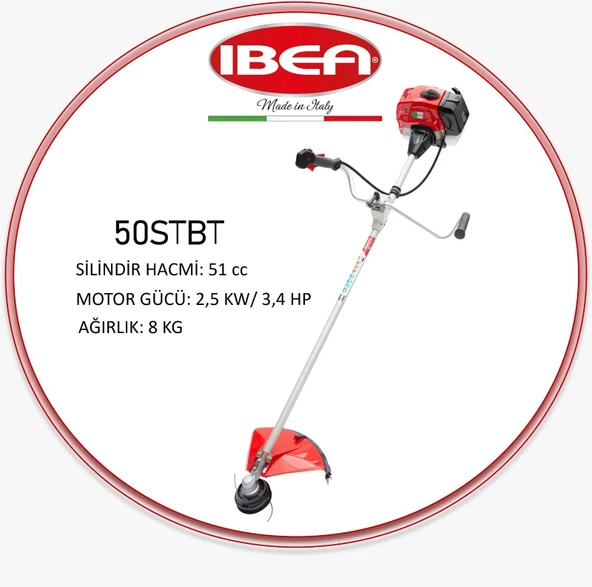 IB 50 STBT MOTORLU YAN TIRPAN ürün görseli 1