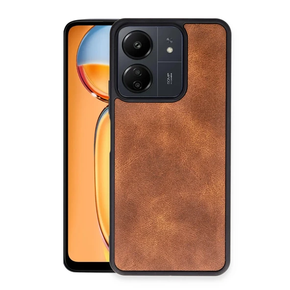 Redmi 13c Kılıf Aras Deri Kapak - Taba ürün görseli 1