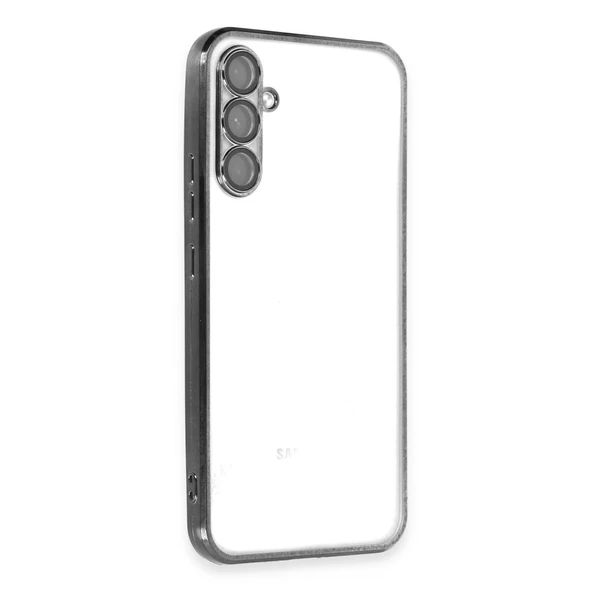 Samsung Galaxy A54 5g Kılıf Lensli Silikon - Siyah ürün görseli 1