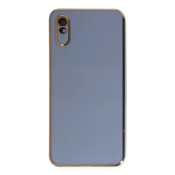 Redmi 9a Kılıf Volet Silikon - Mavi ürün görseli 1