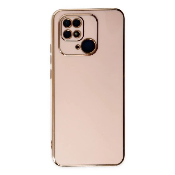 Redmi 10c Kılıf Volet Silikon - Pembe - Resim 2