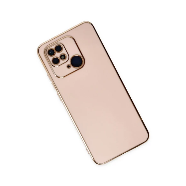 Redmi 10c Kılıf Volet Silikon - Pembe - Resim 3