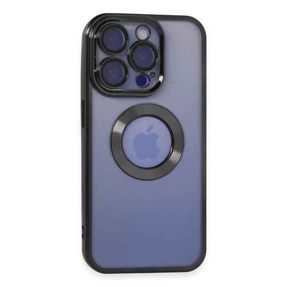 İphone 15 Pro Max Kılıf Slot Silikon - Siyah ürün görseli 1