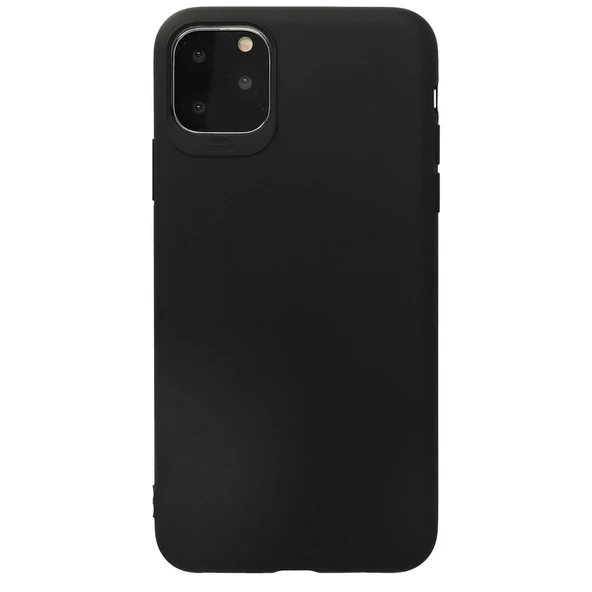 İphone 11 Pro Max Kılıf First Silikon - Siyah ürün görseli 1