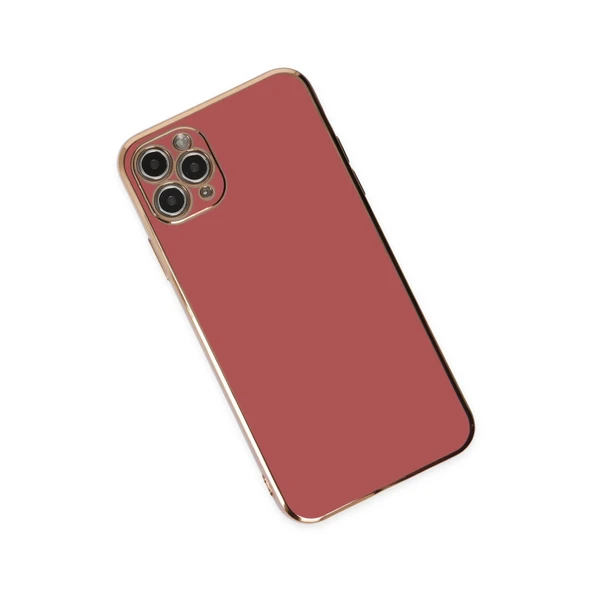 İphone 11 Pro Max Kılıf Volet Silikon - Kırmızı - Resim 3