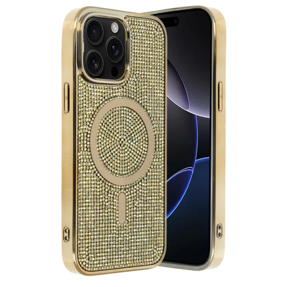 Joko İphone 15 Pro Max Helen Magsafe Kapak - Gold ürün görseli 1