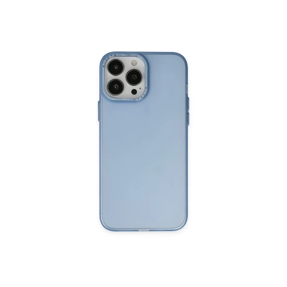 İphone 14 Pro Max Kılıf Modos Metal Kapak - Mavi ürün görseli 1
