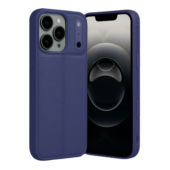 İphone 17 Pro Max Auto Focus Kapak - Lacivert ürün görseli 1