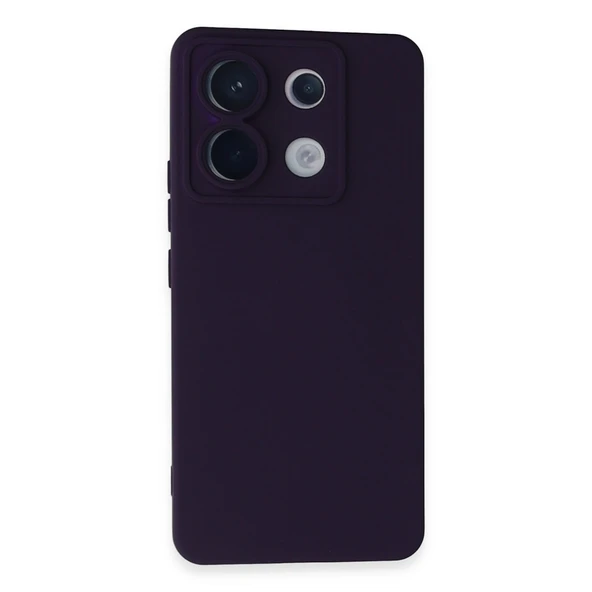 Redmi Note 13 Pro 5g Kılıf Nano İçi Kadife Silikon - Mor ürün görseli 1