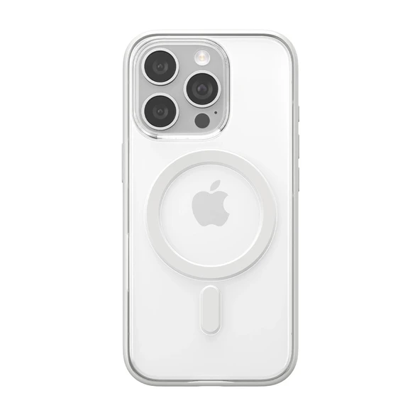 Venco İphone 15 Pro Max Joly Magsafe Kapak - Beyaz - Resim 3