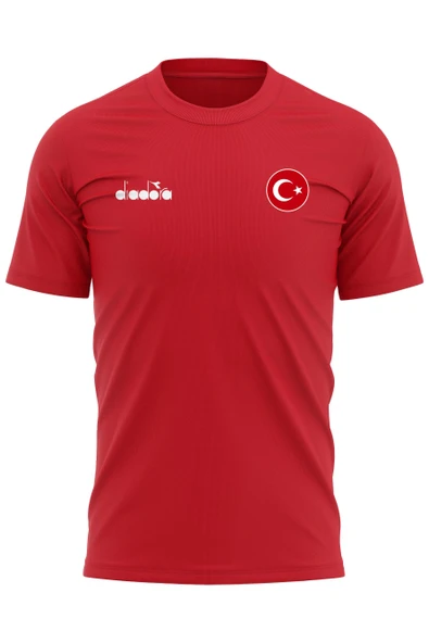 Diadora Bergamo Milli Takım Antrenman Tişört Kırmızı ürün görseli 1