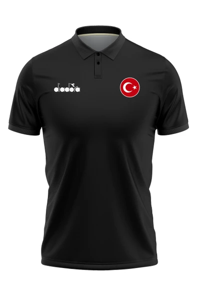 Diadora İmola Milli Takım Kamp Tişört Siyah ürün görseli 1