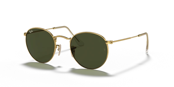 Ray-Ban RB3447 001 53-21 Round Metal Unisex Güneş Gözlüğü ürün görseli 1