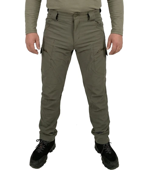 TREKKİNG PANTOLON HAKİ OUTDOOR TACTİCAL KORUMA PANTOLONU LİKRALI ürün görseli 1